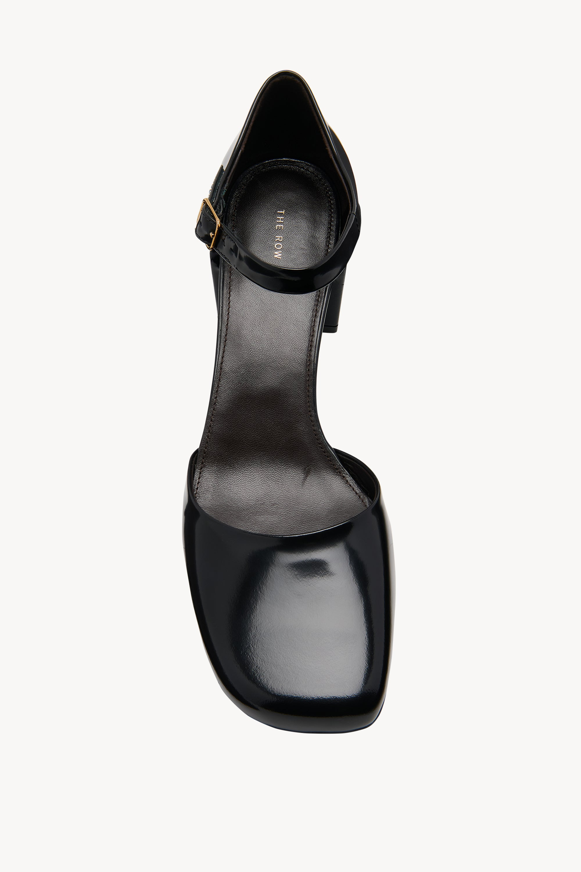 Penelope Ankle Strap Heel in Leather - 3