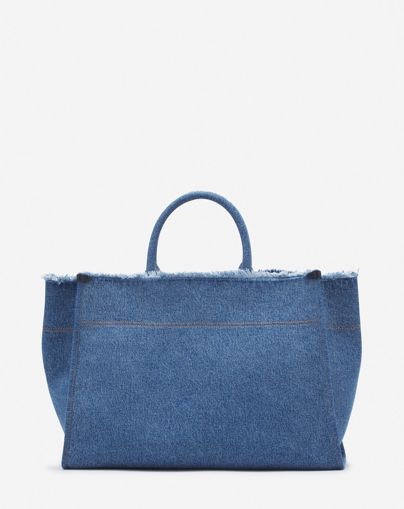 IN&OUT MM TOTE BAG IN DENIM 3