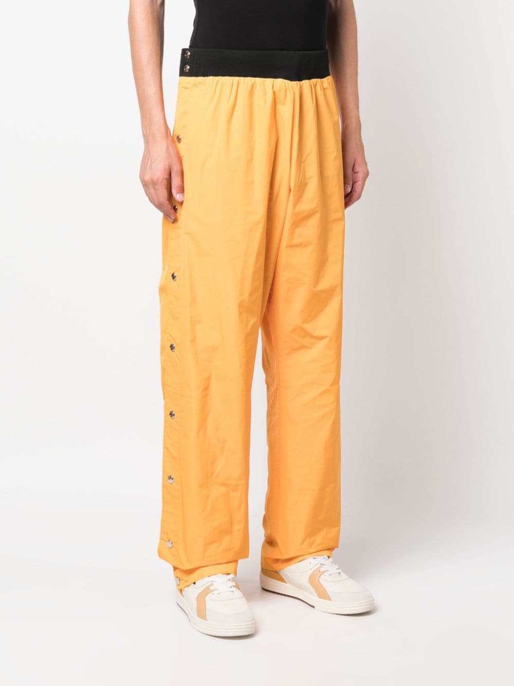 Rec press-stud straight-leg trousers - 3