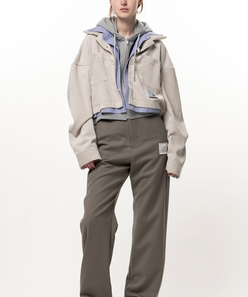 Cropped Triple Layered Shirt 4