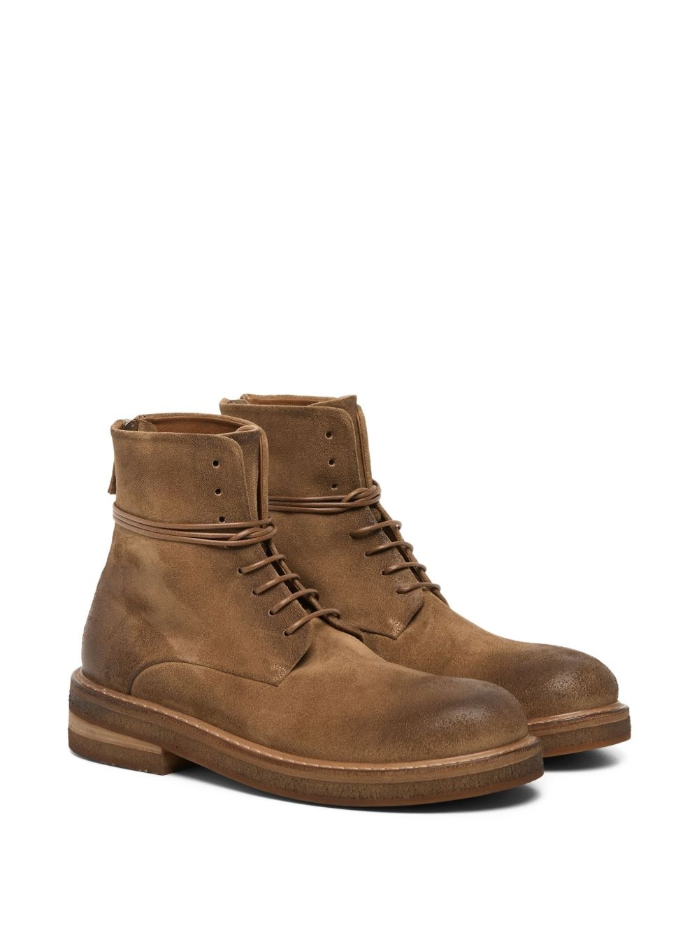 Parrucca lace-up suede boots - 2