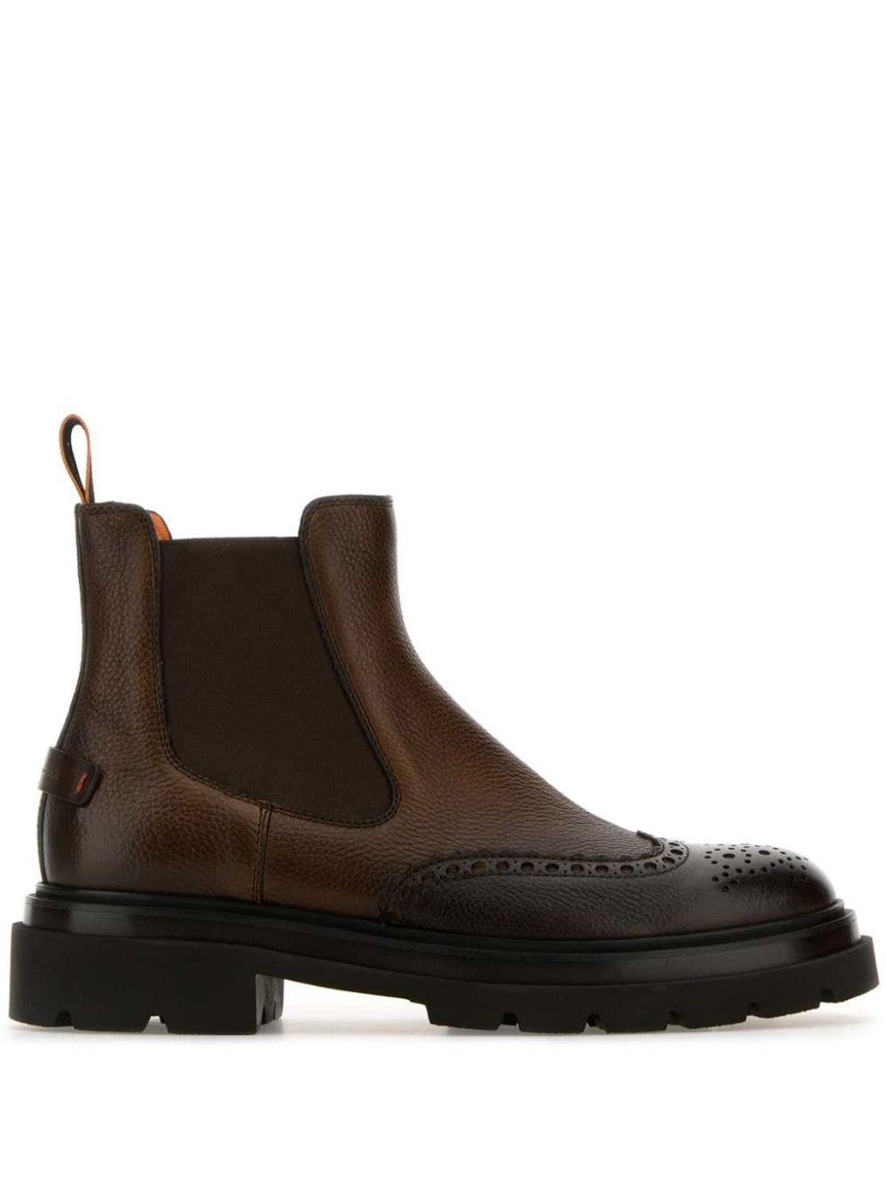brogue Chelsea boots - 1