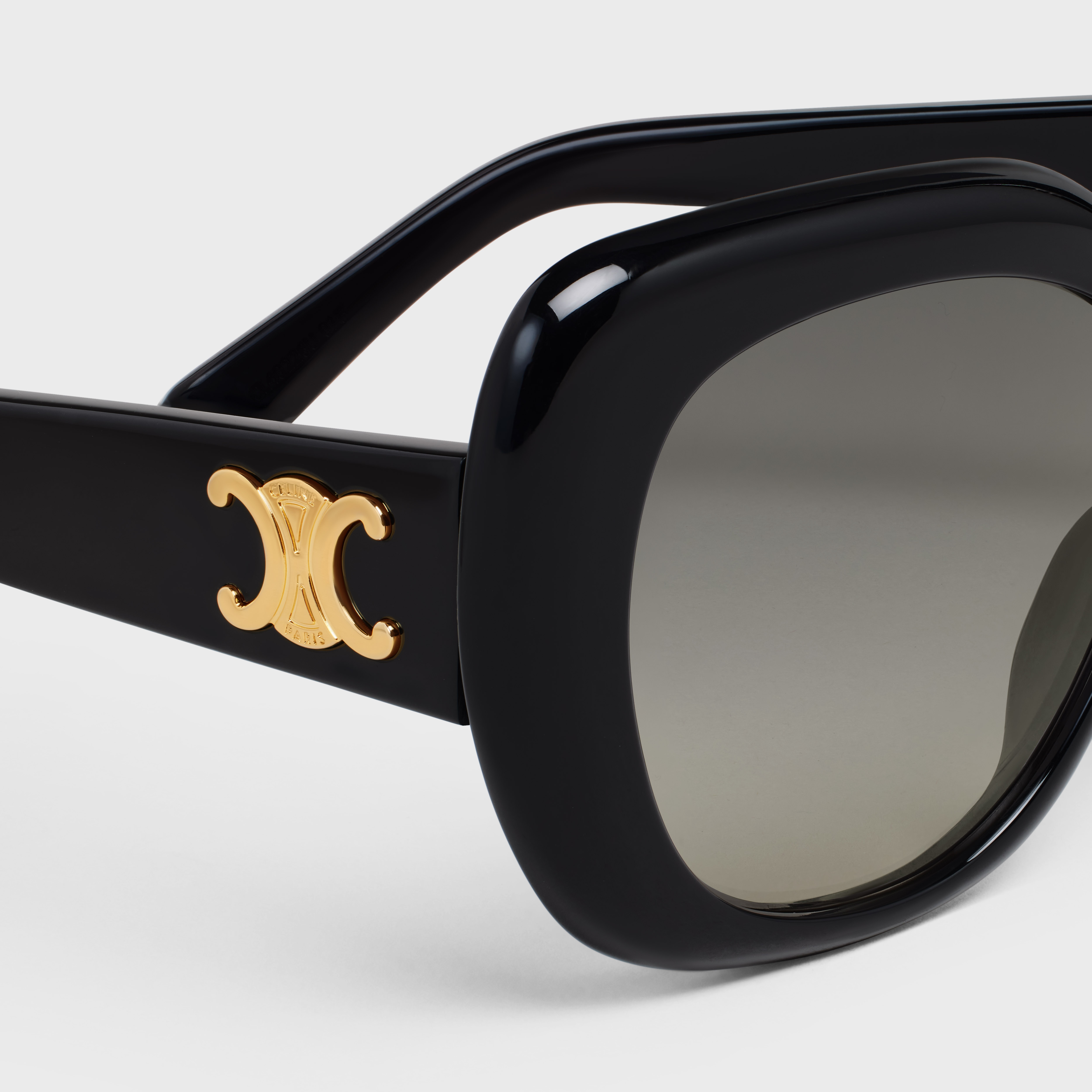 レア入荷*VIP SALE*Celine Triomphe 06 Sunglasses in Acetate Celine triomphe black acetate frame sunglasses | Vintage-United