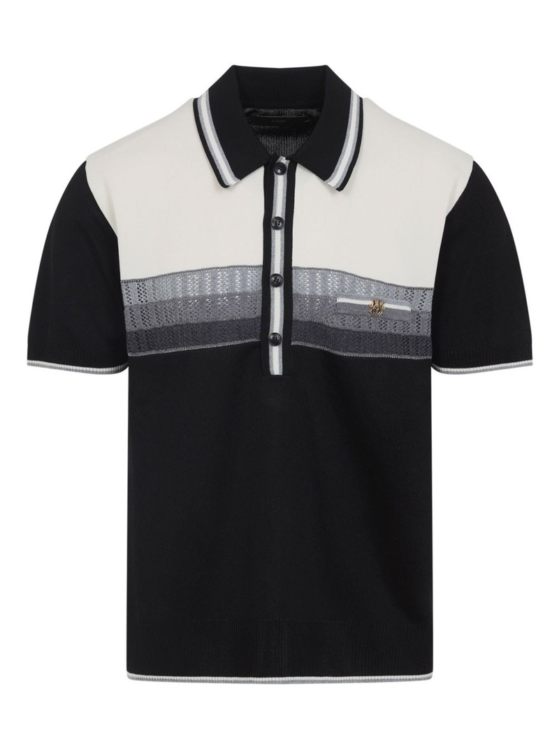 striped pocket polo shirt 1