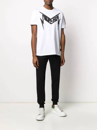 PHILIPP PLEIN Thunder relaxed-fit cotton T-shirt outlook