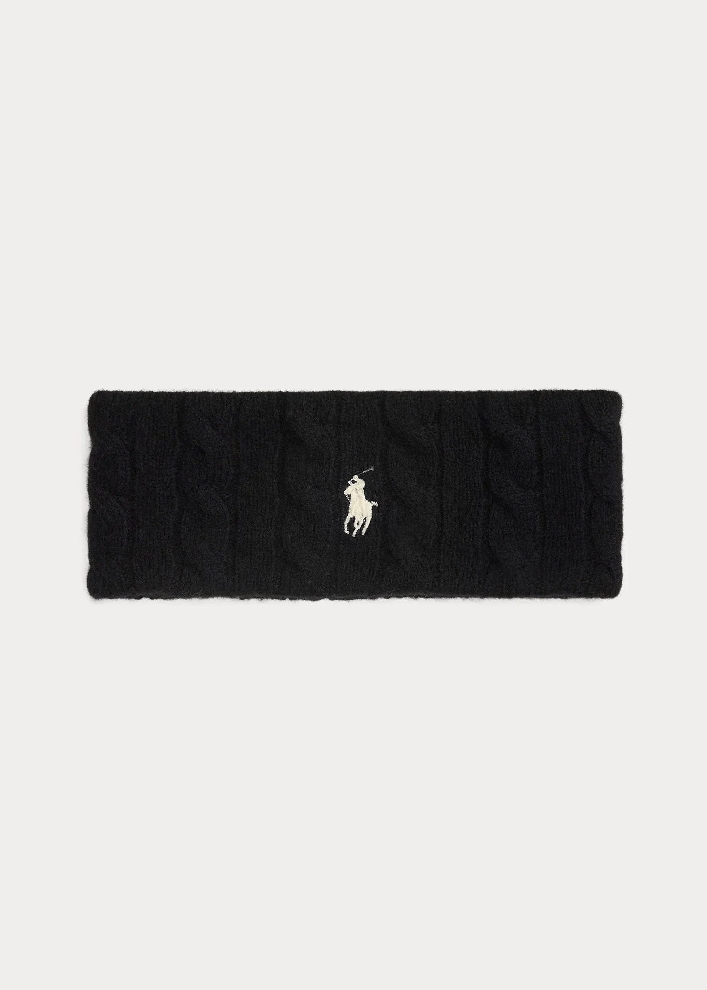 Cable-Knit Wool-Cashmere Headband - 1