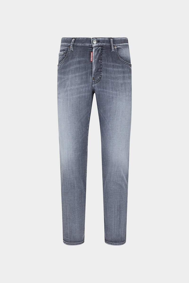 GREY PROPER WASH SKATER JEANS - 1