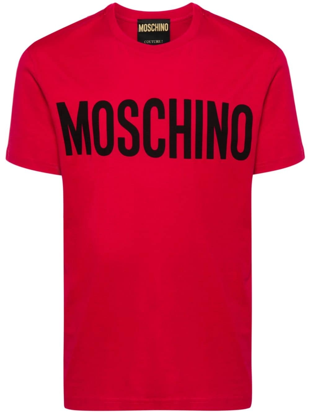 logo-print cotton T-shirt - 1