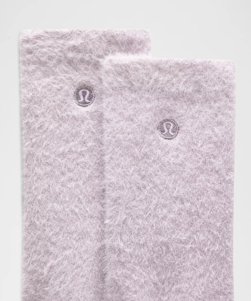 lululemon Unisex Fuzzy Crew Socks outlook