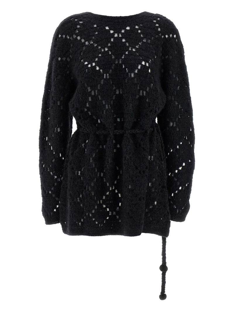 Isabel Marant Merida boat-neck mini dress outlook