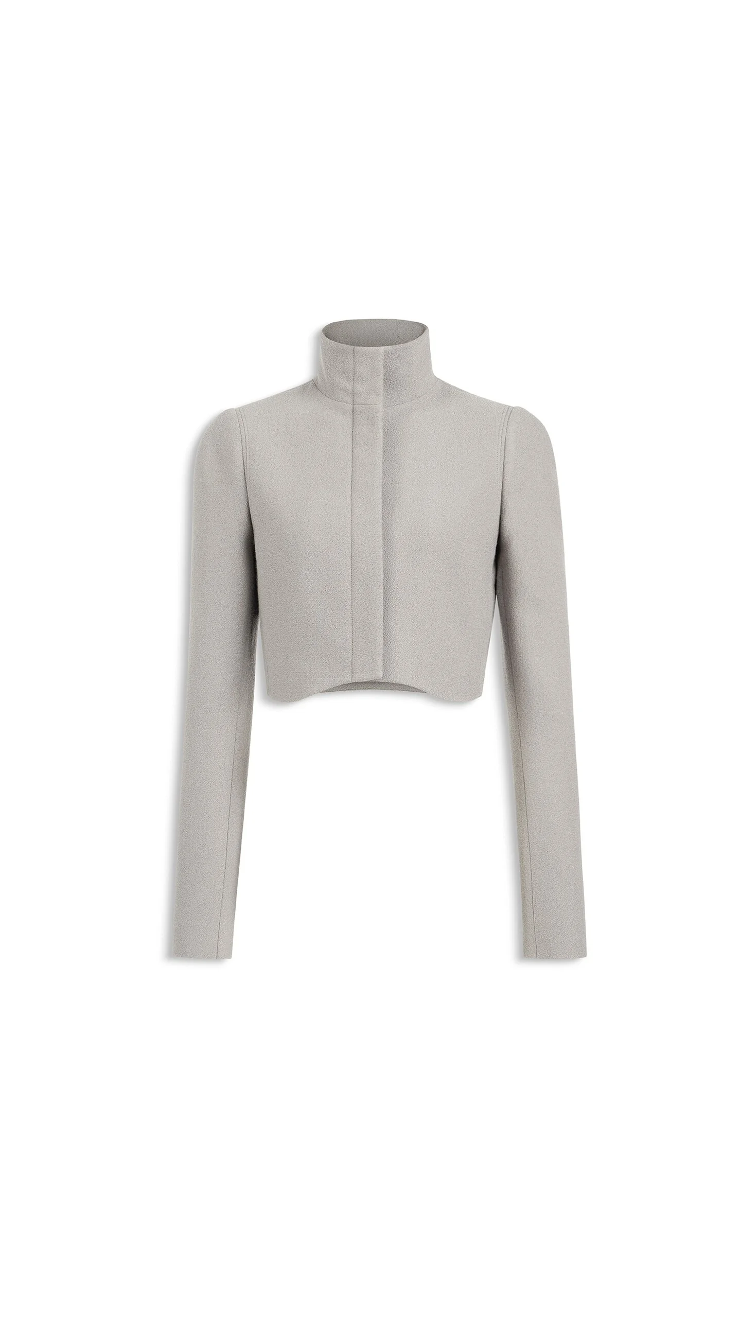 WOOL CREPE TAILORED JACKET - 1