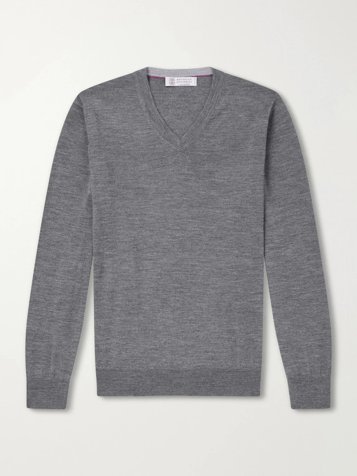 Wool and Cashmere-Blend Sweater - 1
