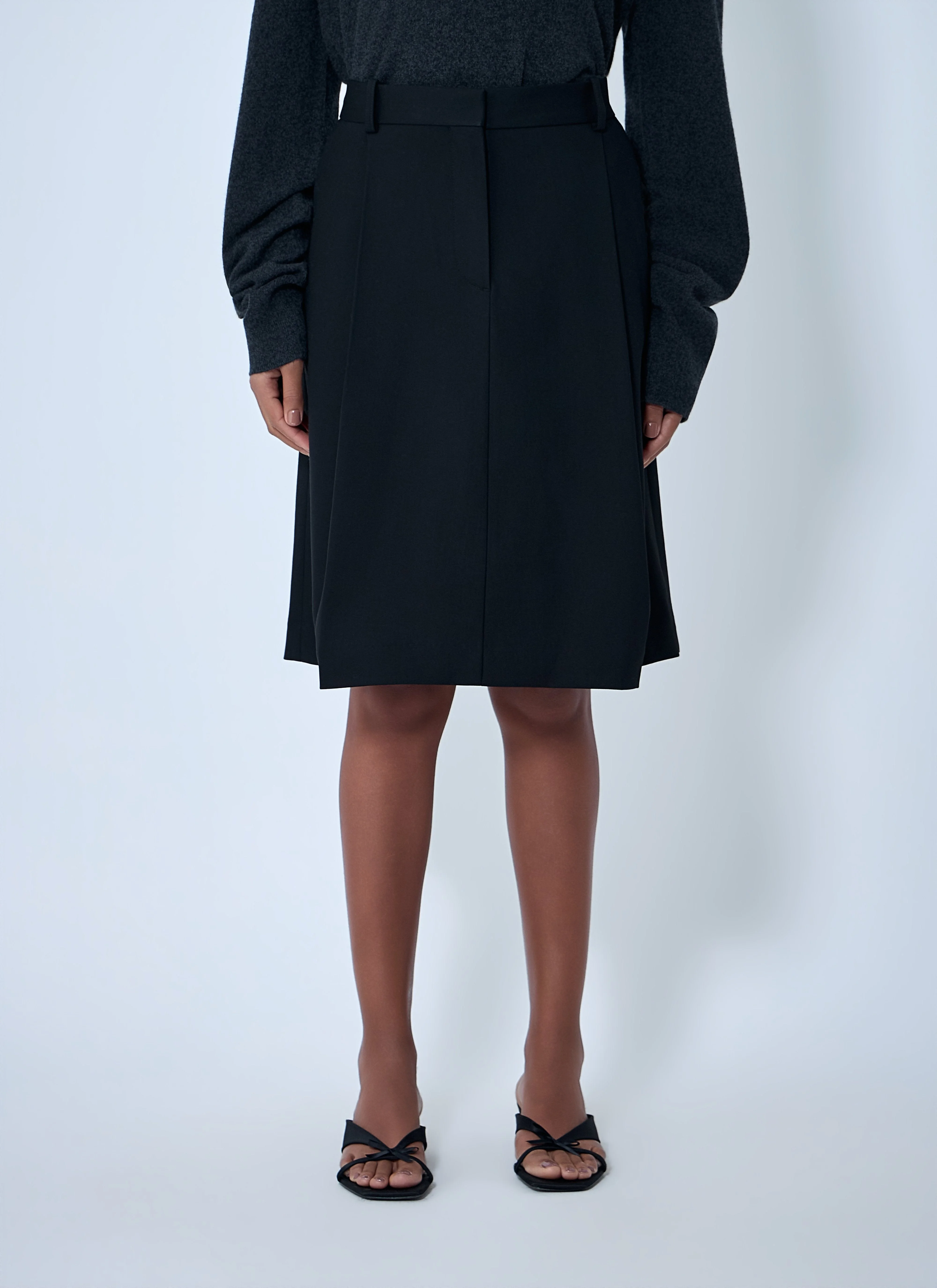 Toteme Women Tailored Pleated Skirt - 1