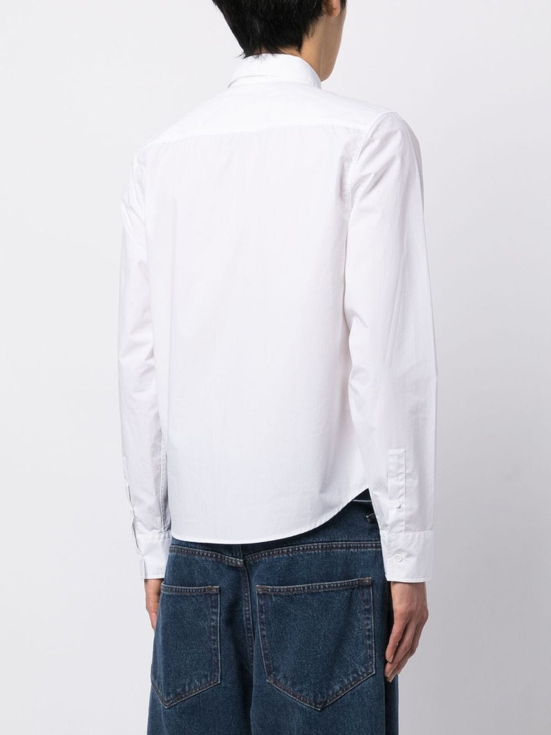 straight-point collar shirt 4