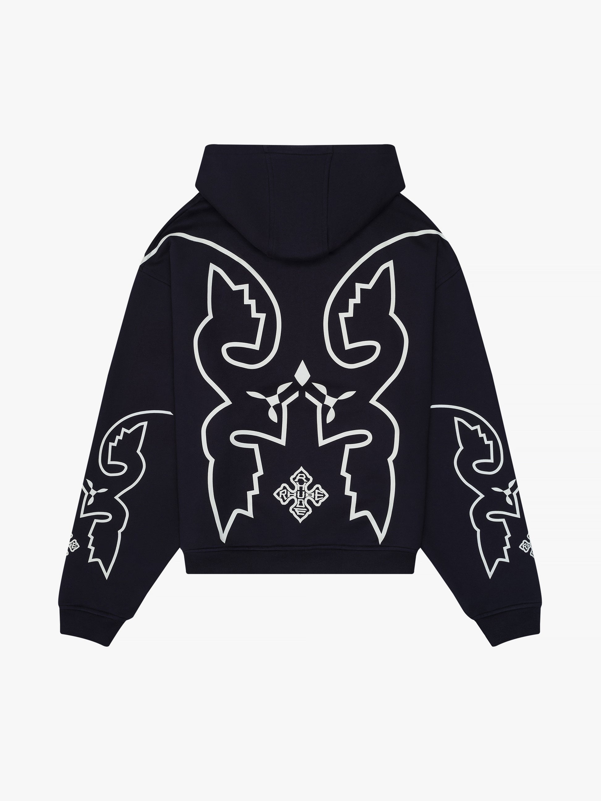 RHUDE WESTERN LOGO HOODIE - 2