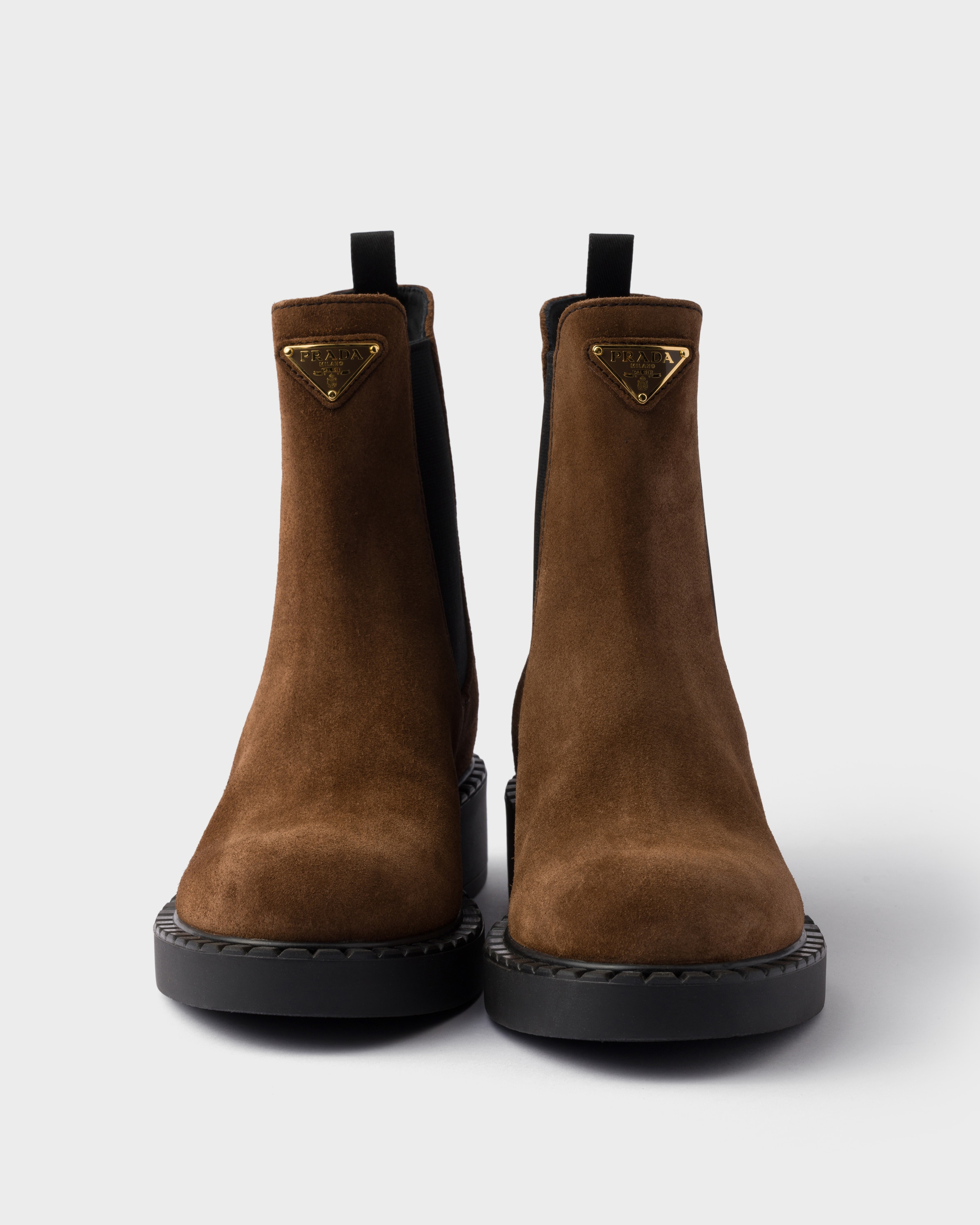 Suede Chelsea boots - 5