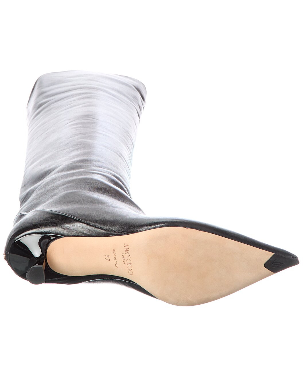 Jimmy Choo Vari 45 Leather Over-The-Knee Boot - 4