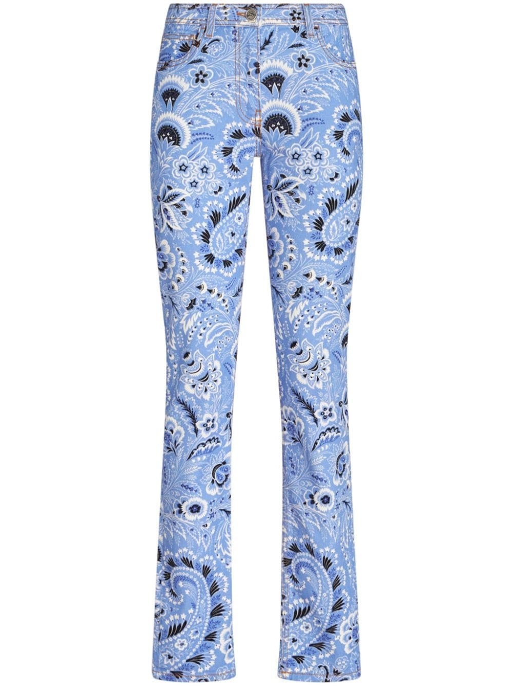 デニム・ジーパン ETRO PRINTED DENIM JEANS Etro Printed denim jeans | tessabit | REVERSIBLE