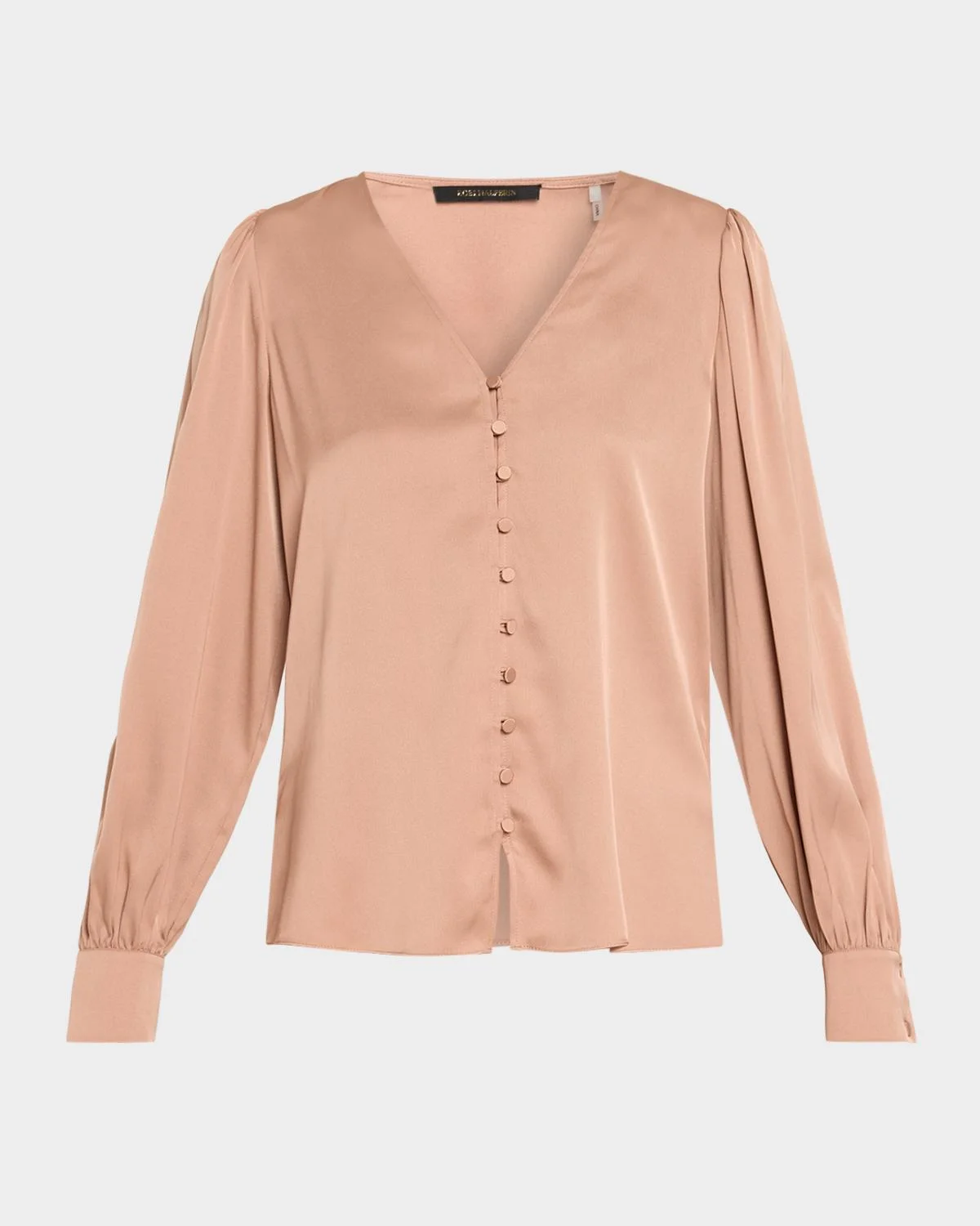 Flutter Sleeve Silk Top - 1