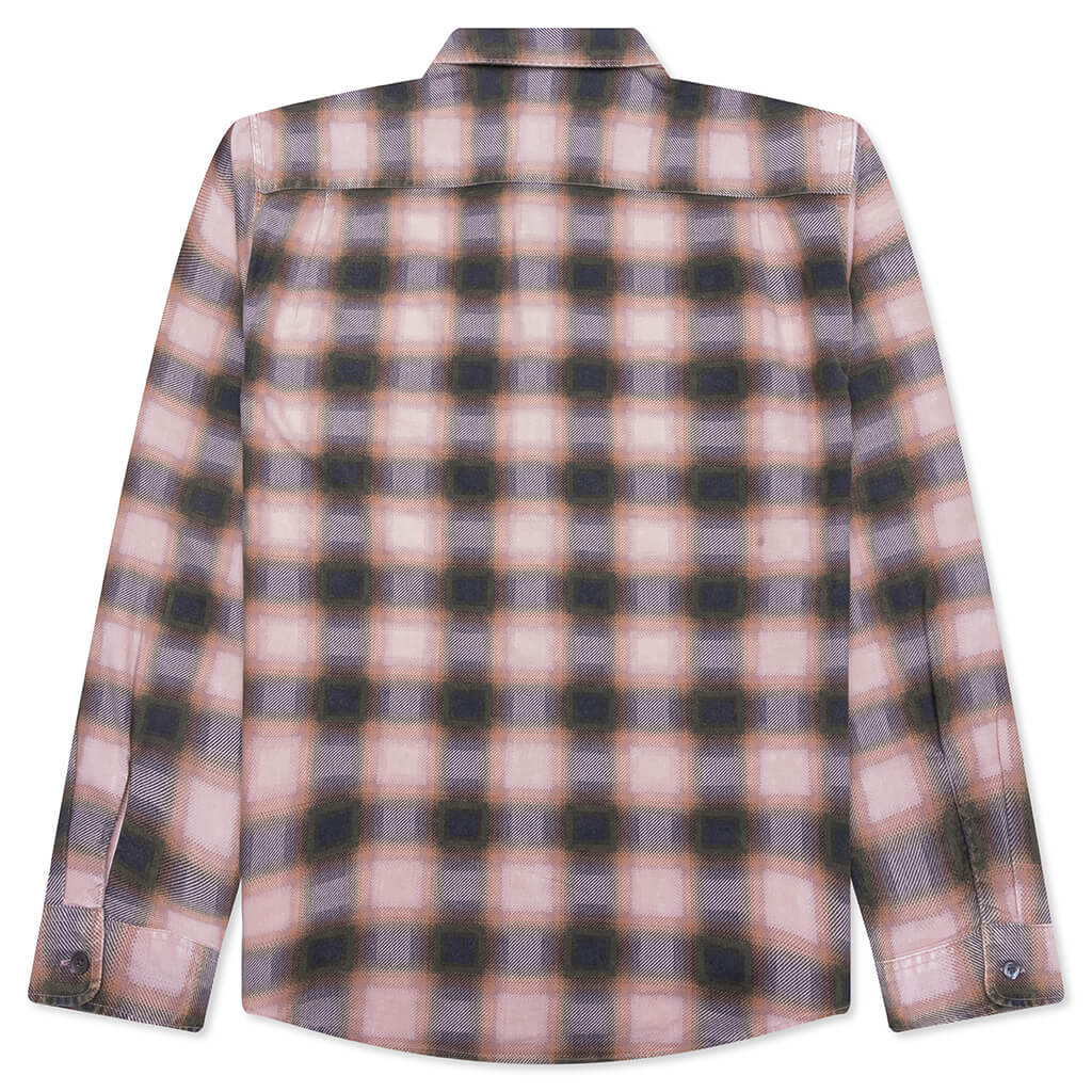 JUNE PLAID SHIRT - ROSE - 2