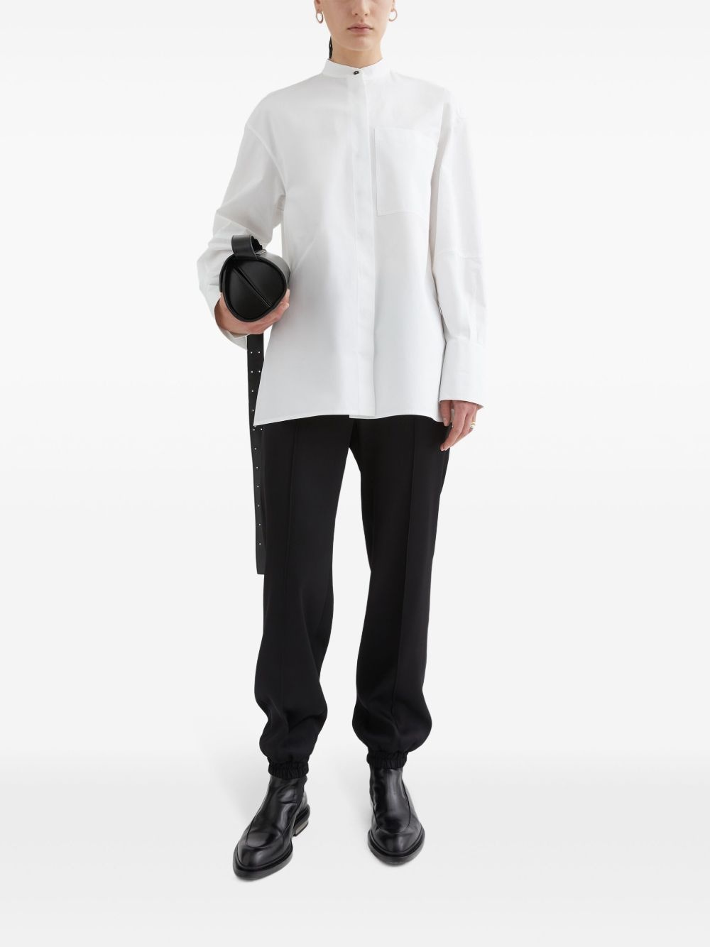 pressed-crease trousers - 2