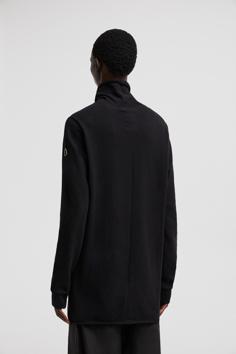 Moncler + Rick Owens Cotton Turtleneck Sweater 5