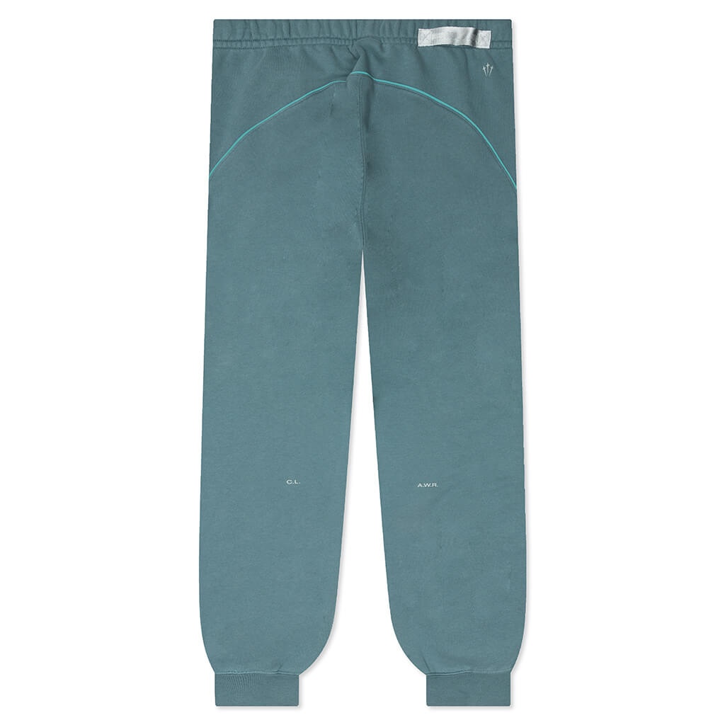 NIKE X NOCTA NRG FLEECE PANT - MINERAL SLATE/FADED SPRUCE/MICA GREEN - 2