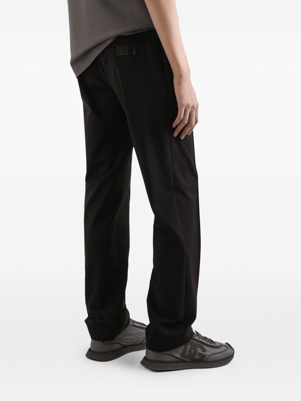 drawstring-waist trousers - 5