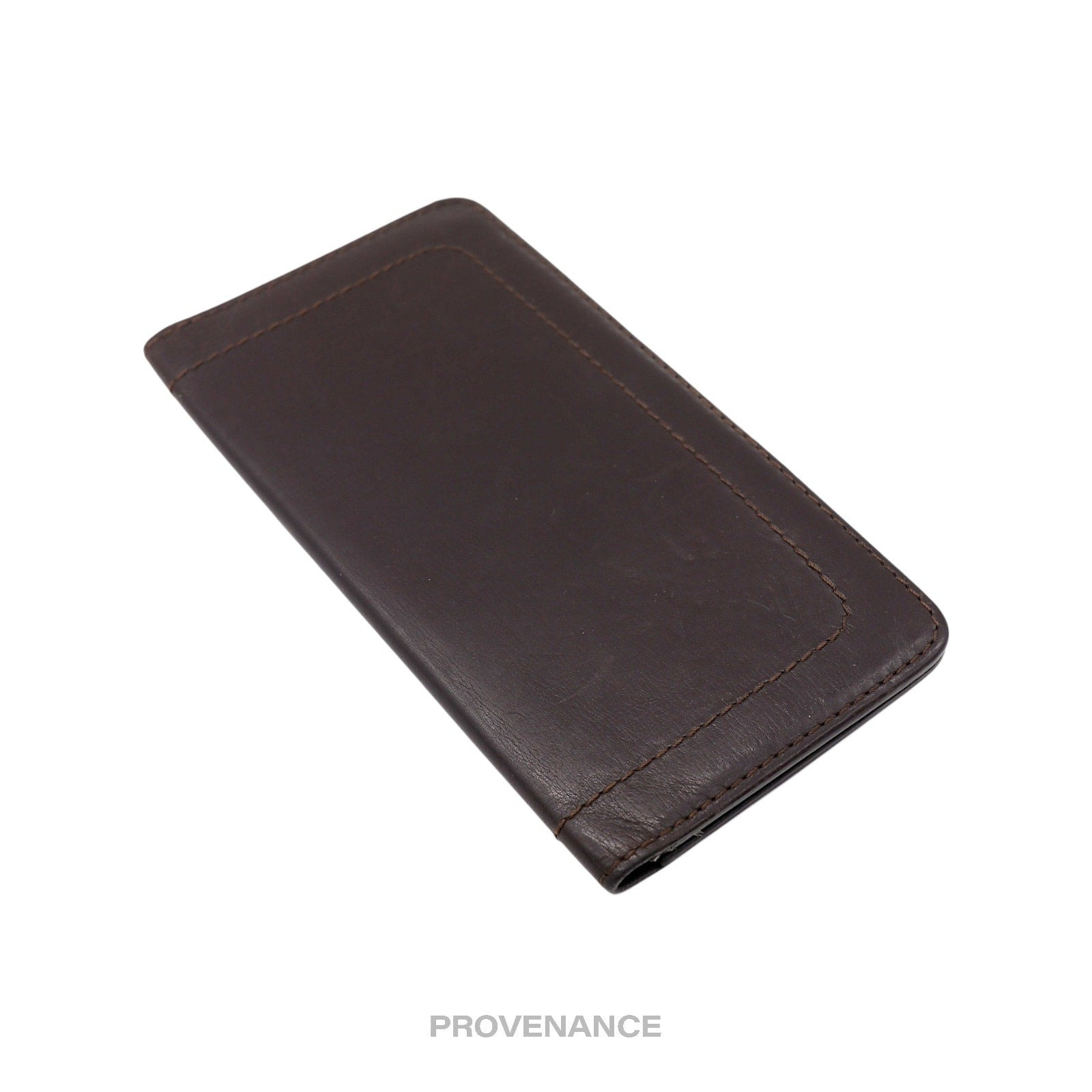Louis Vuitton Long Wallet - Utah Brown Leather - 3