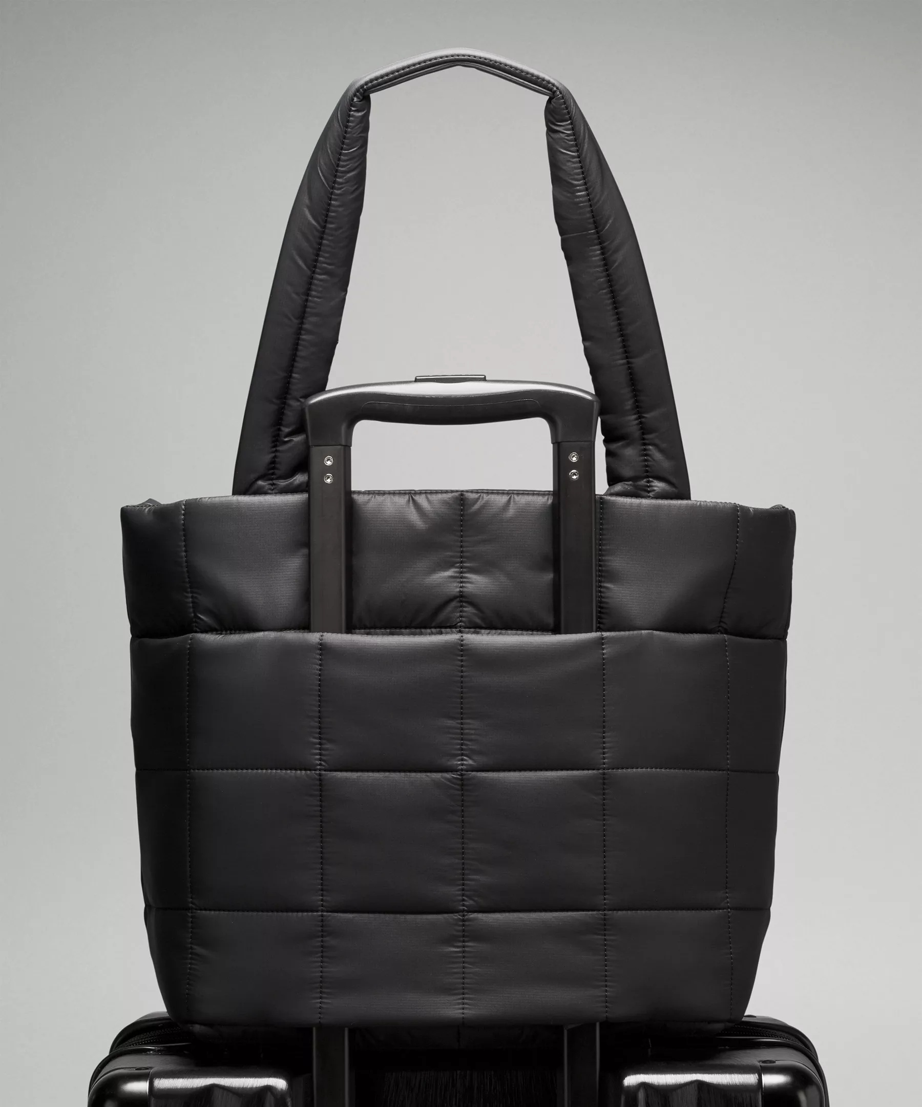 Quilted Grid Tote Bag 12L - 6
