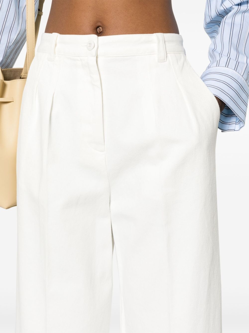 high-rise wide-leg jeans - 5