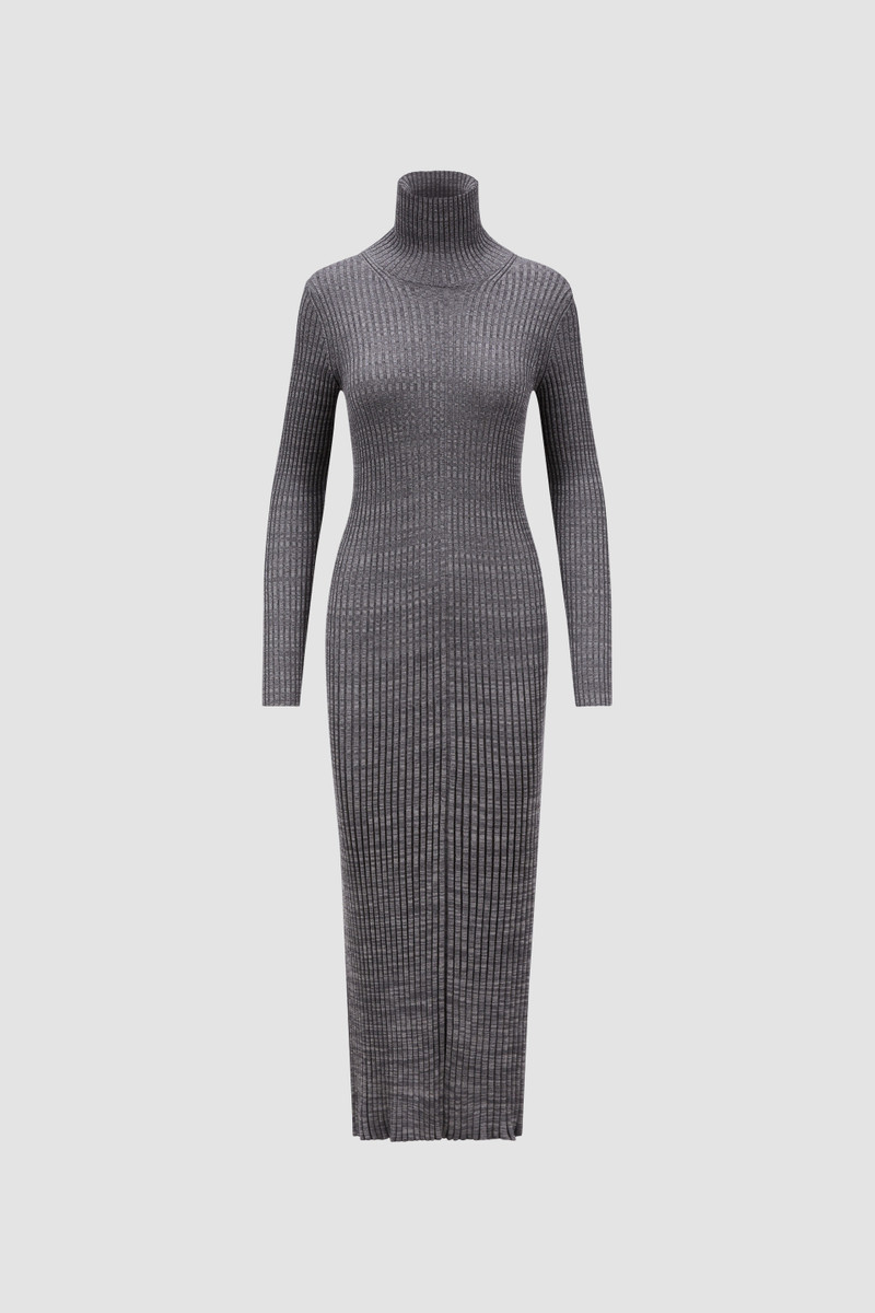 Wool Midi Dress - 1