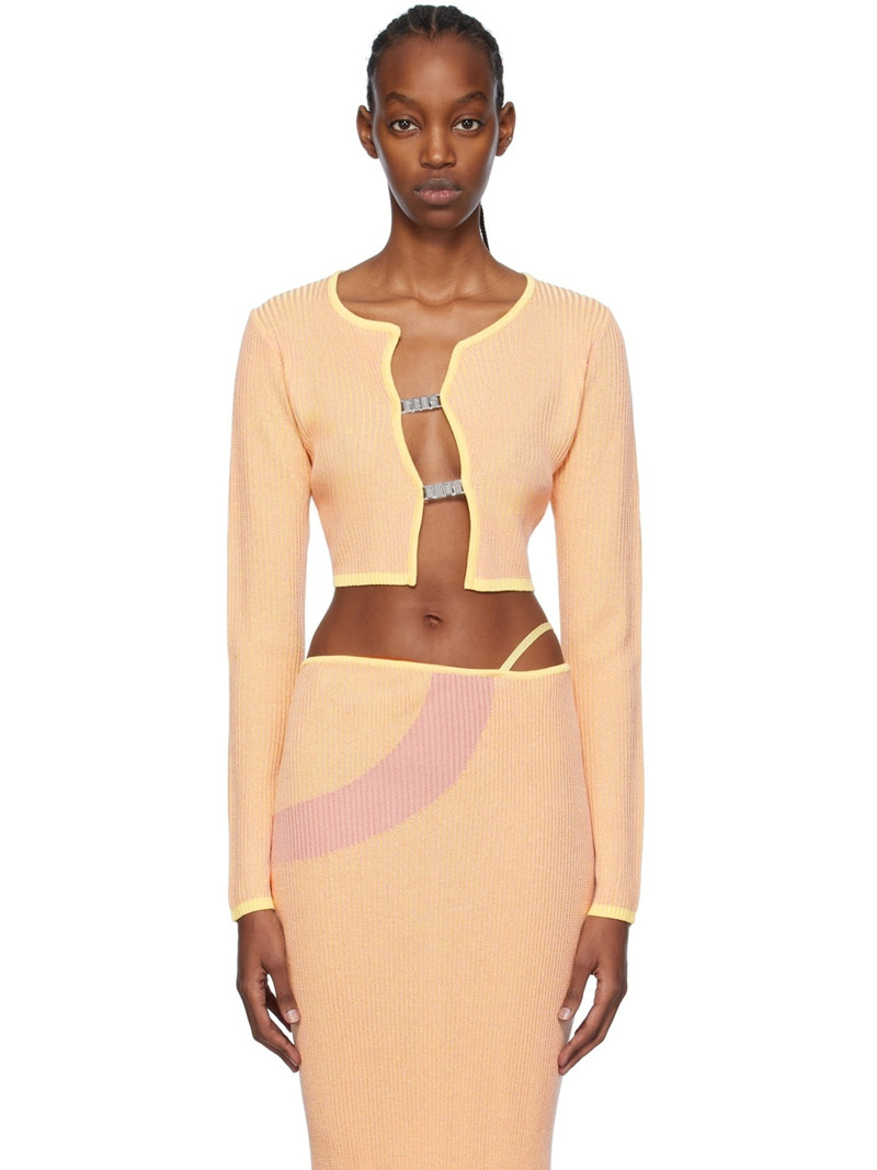 Pink Comma Cardigan 1