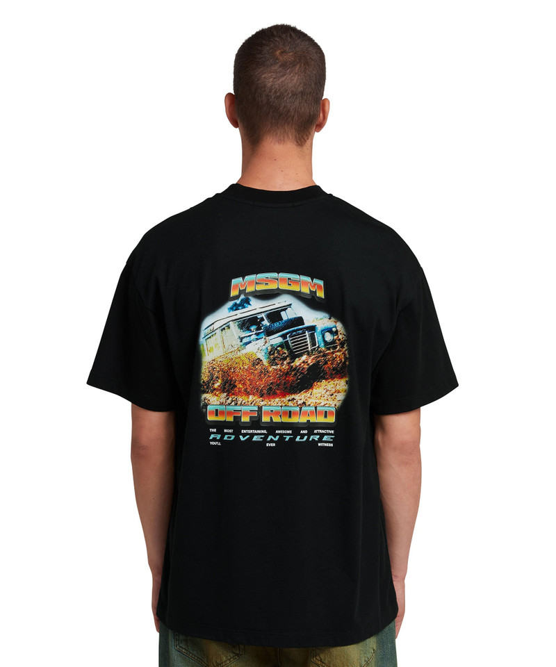 T-Shirt with "Off road adventure" graphic 3