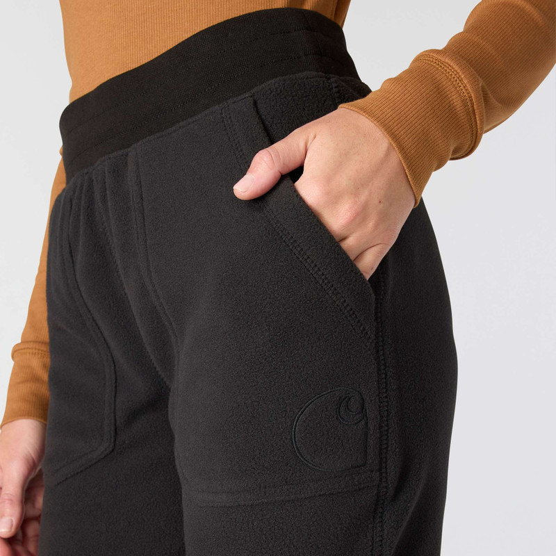 Women's Carhartt Force® Relaxed Fit Fleece Graphic Sweatpant 5