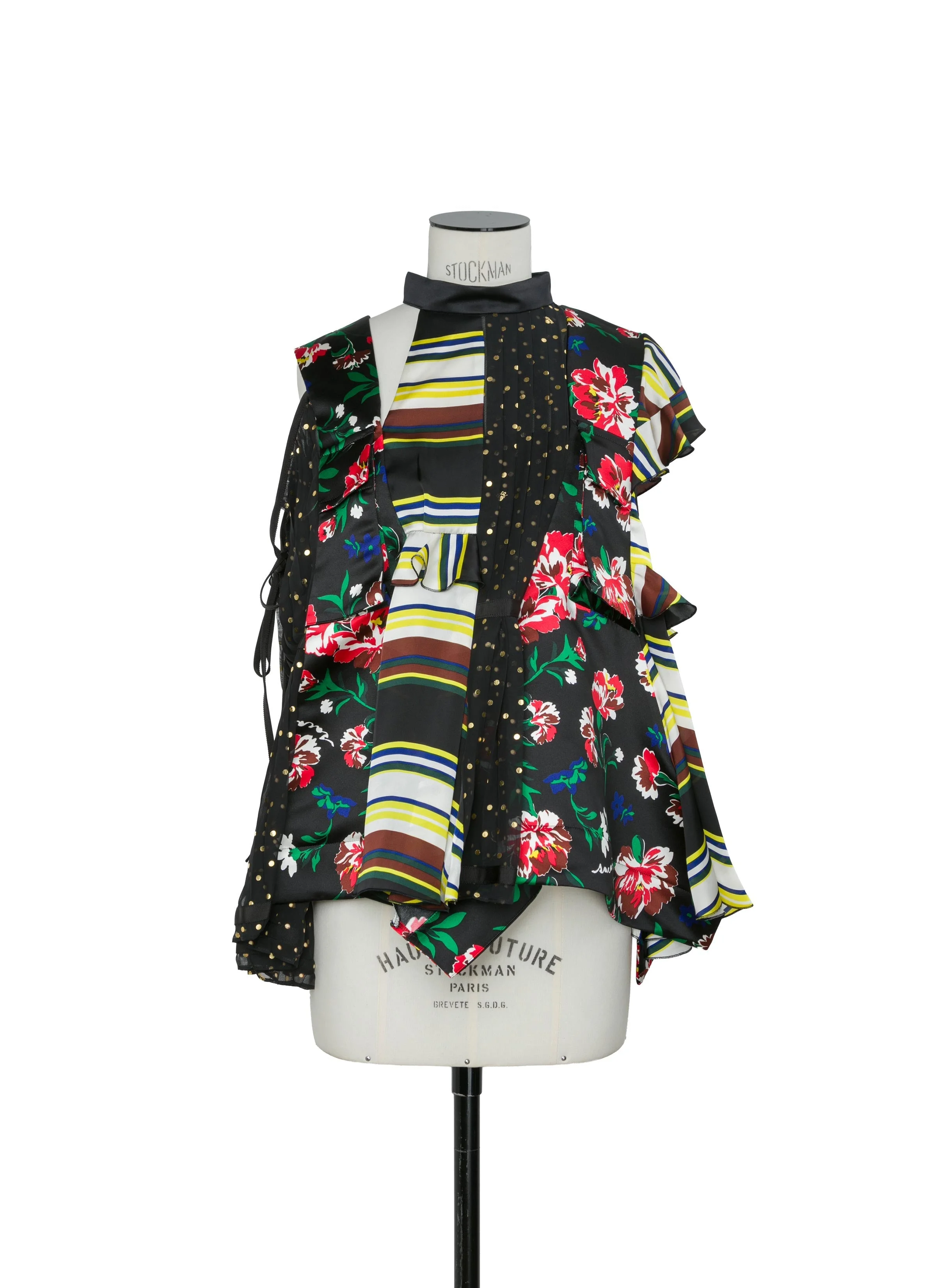 Pattern Mix Pullover - 1