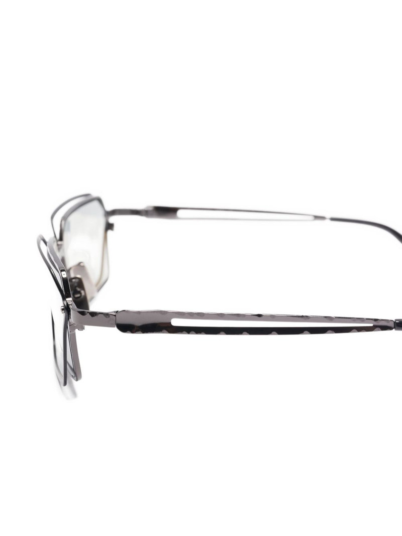 geometric-frame sunglasses 3