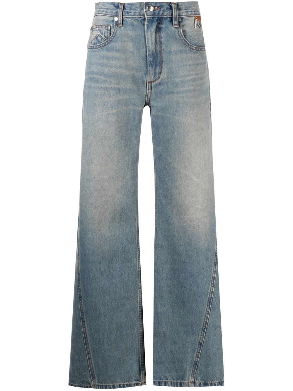 wide-leg jeans - 1