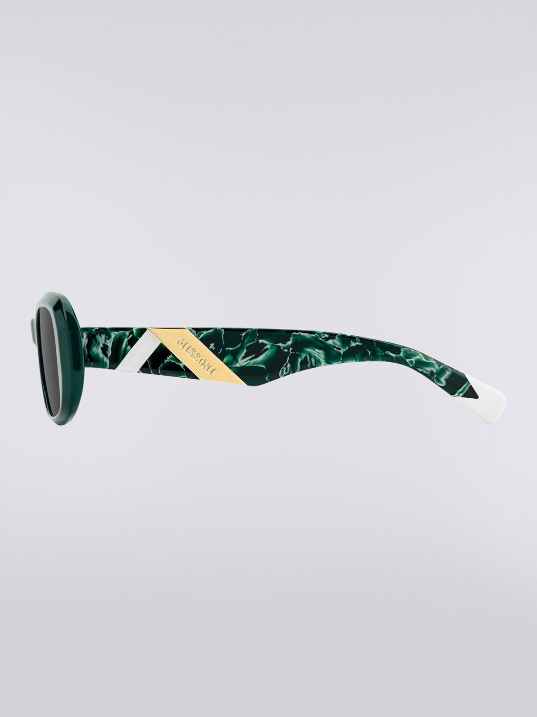 Rectangular acetate sunglasses - 4