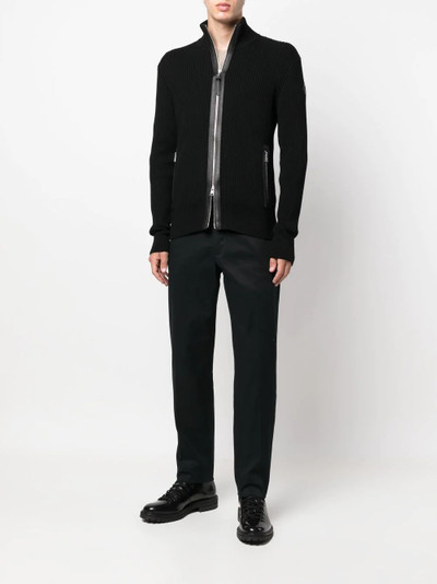 Moncler straight-leg cut trousers outlook