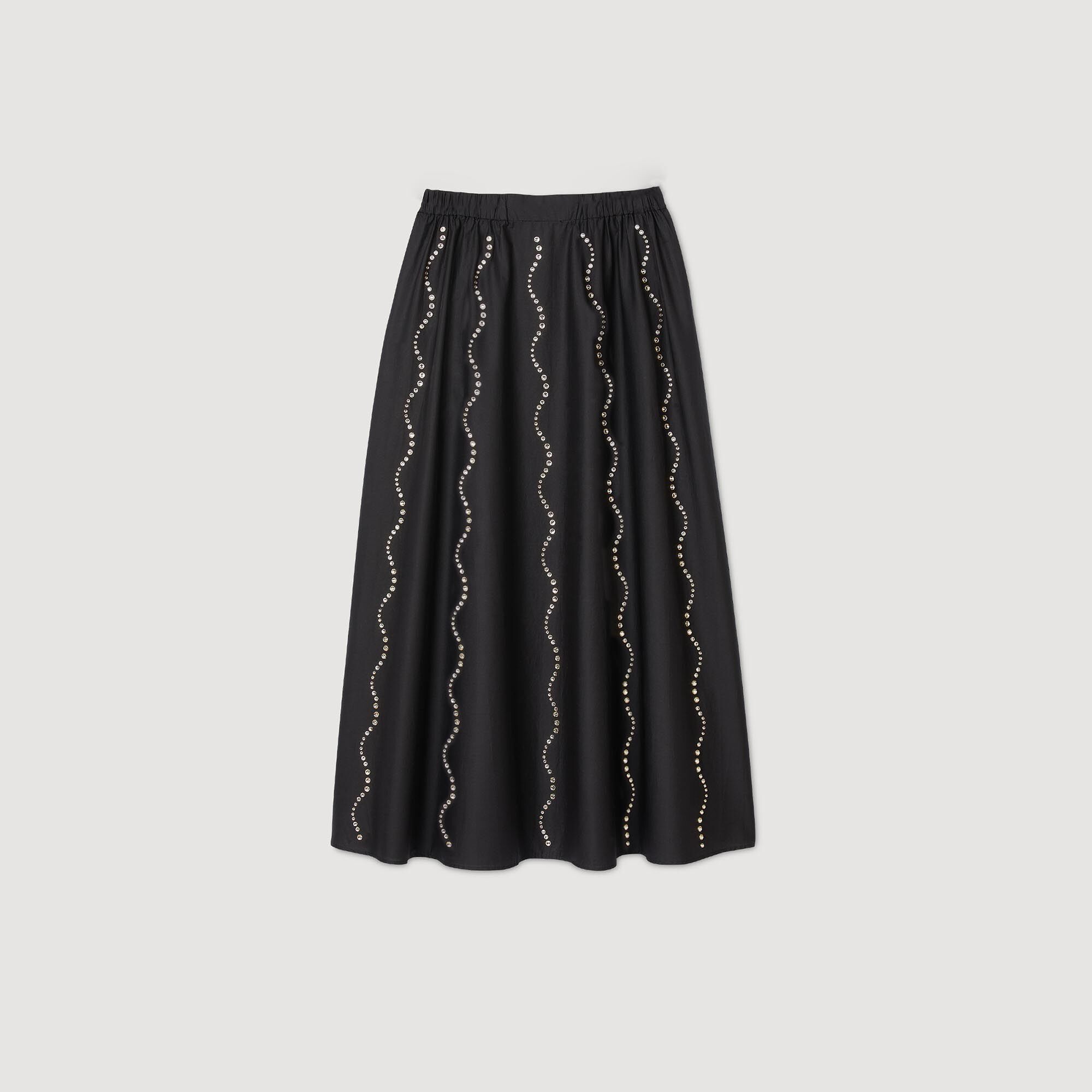 MAXI RHINESTONE SKIRT - 6