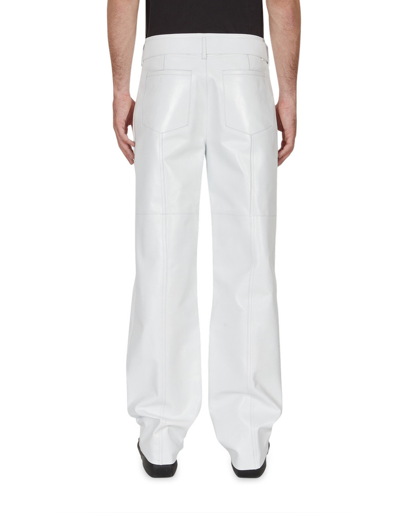 BUCKLE LEATHER PANT 5