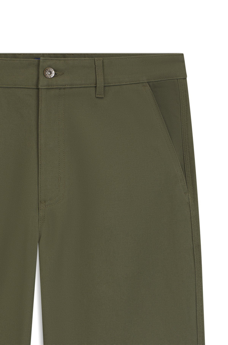 HUGO REGULAR-FIT PANTS IN STRETCH-COTTON SATIN outlook