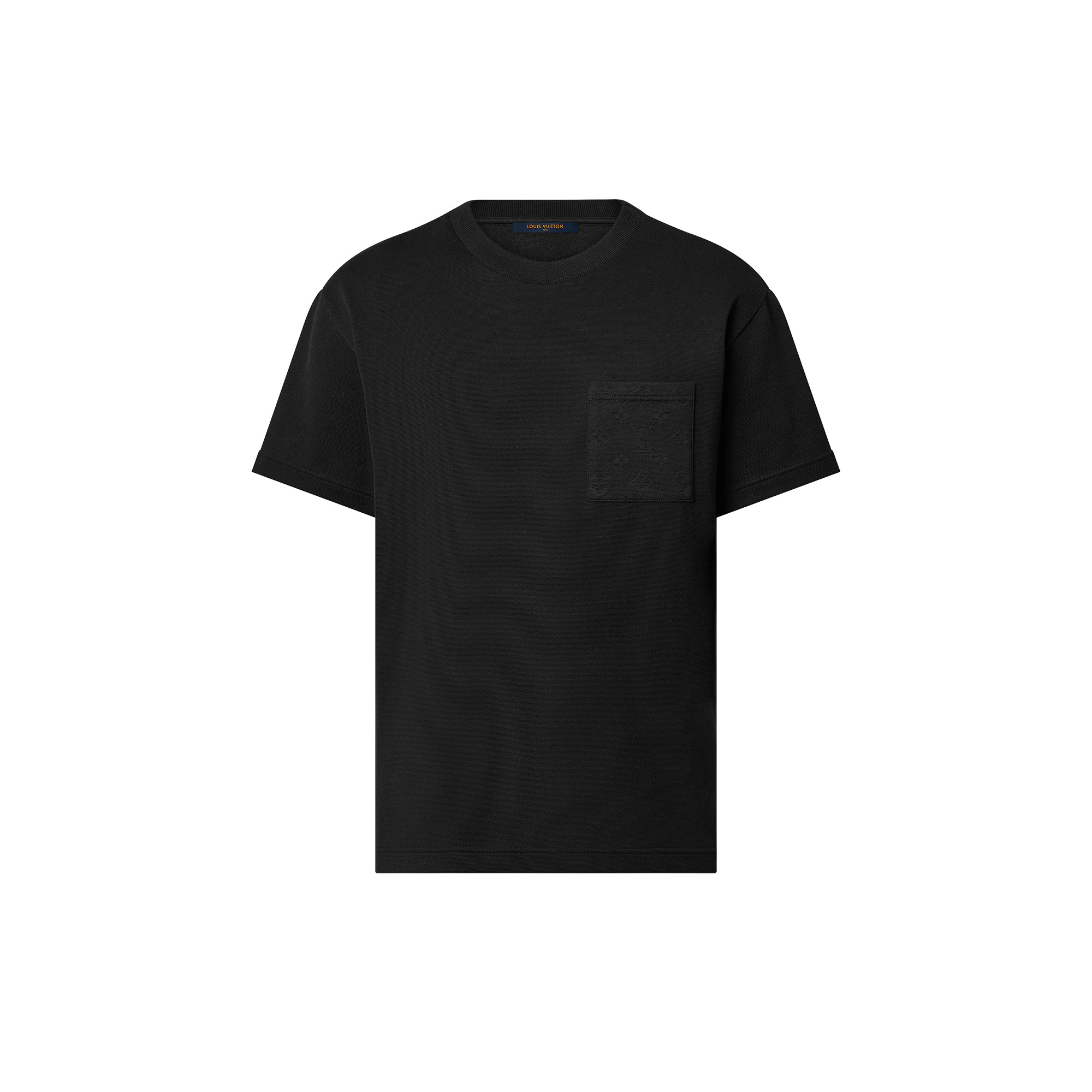 Pique Cotton T-Shirt - 1