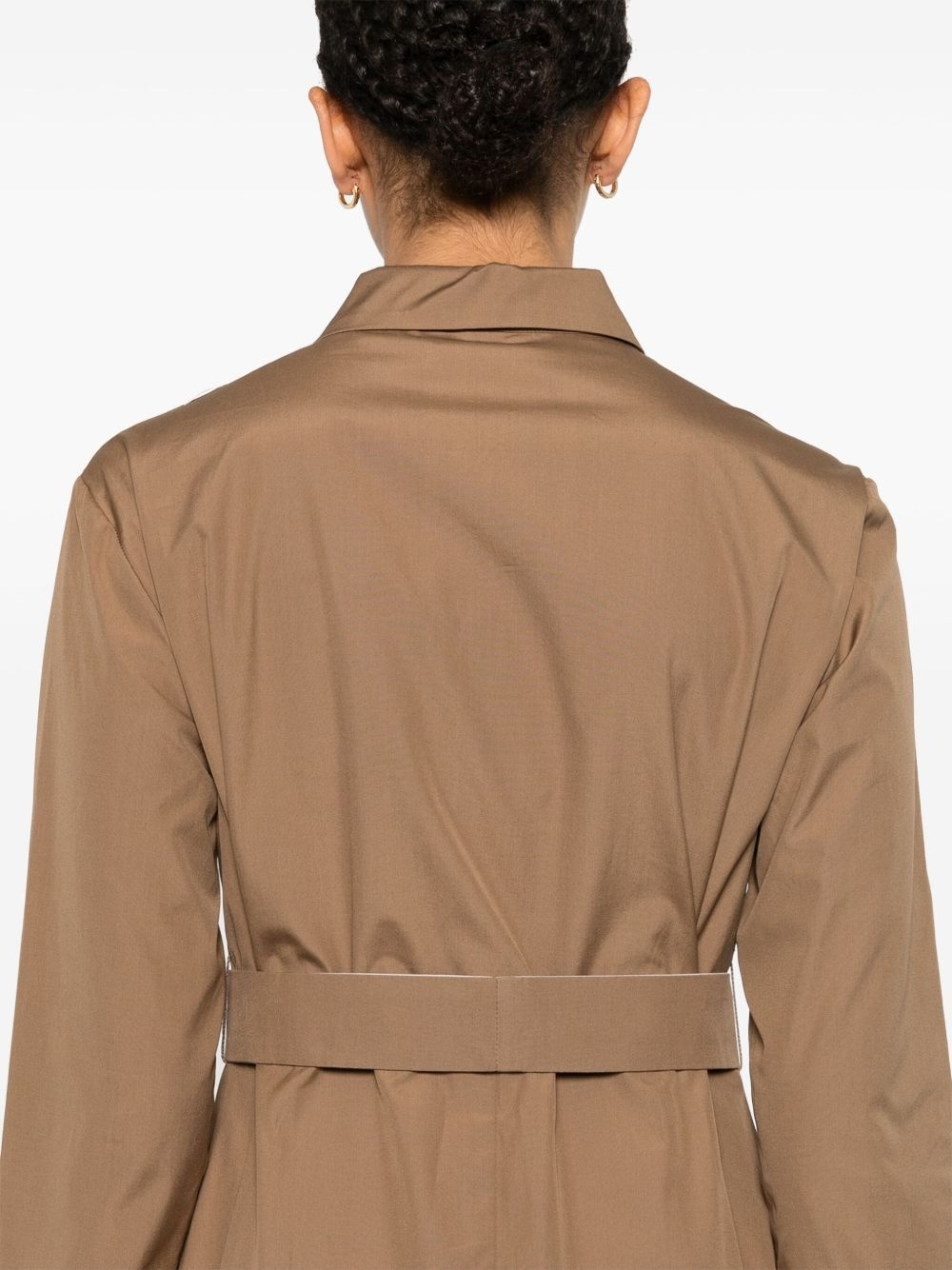 A-line shirt dress - 5