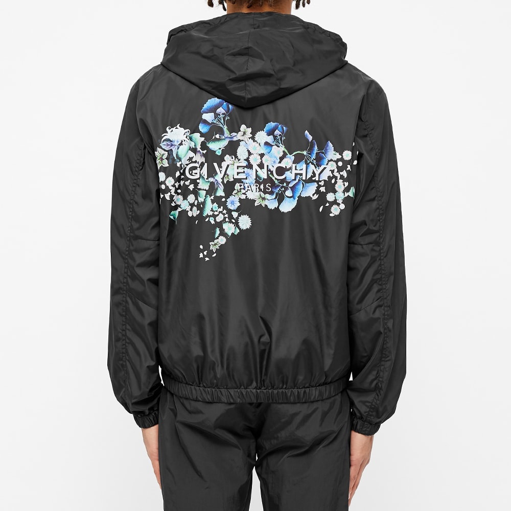 Givenchy Floral Back Logo Windbreaker - 5