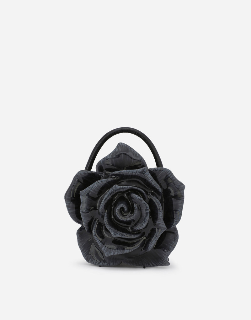 Resin rose-design Dolce Box bag 1