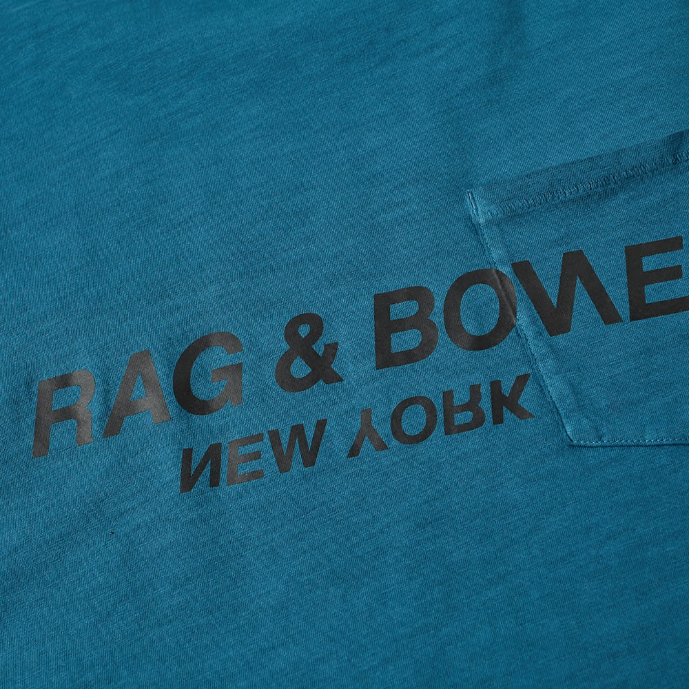 Rag & Bone Upside Down Logo Tee - 3