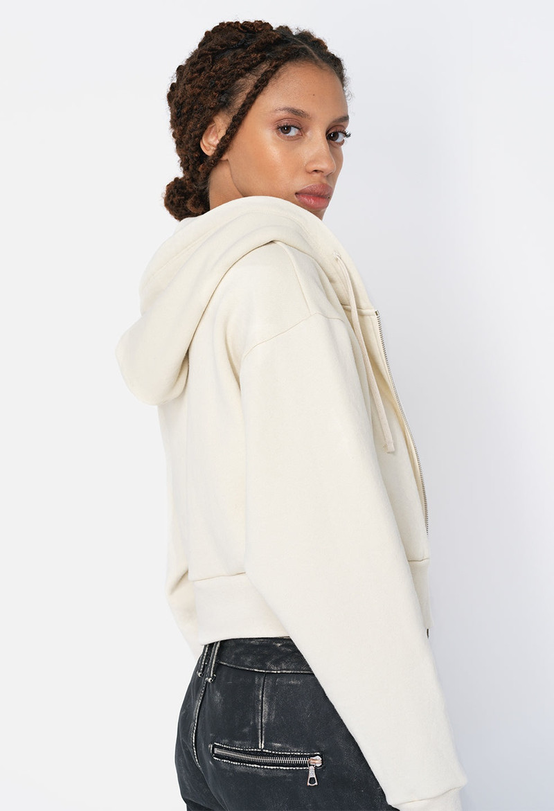 John Elliott FLEECED BOCA ZIP HOODIE outlook