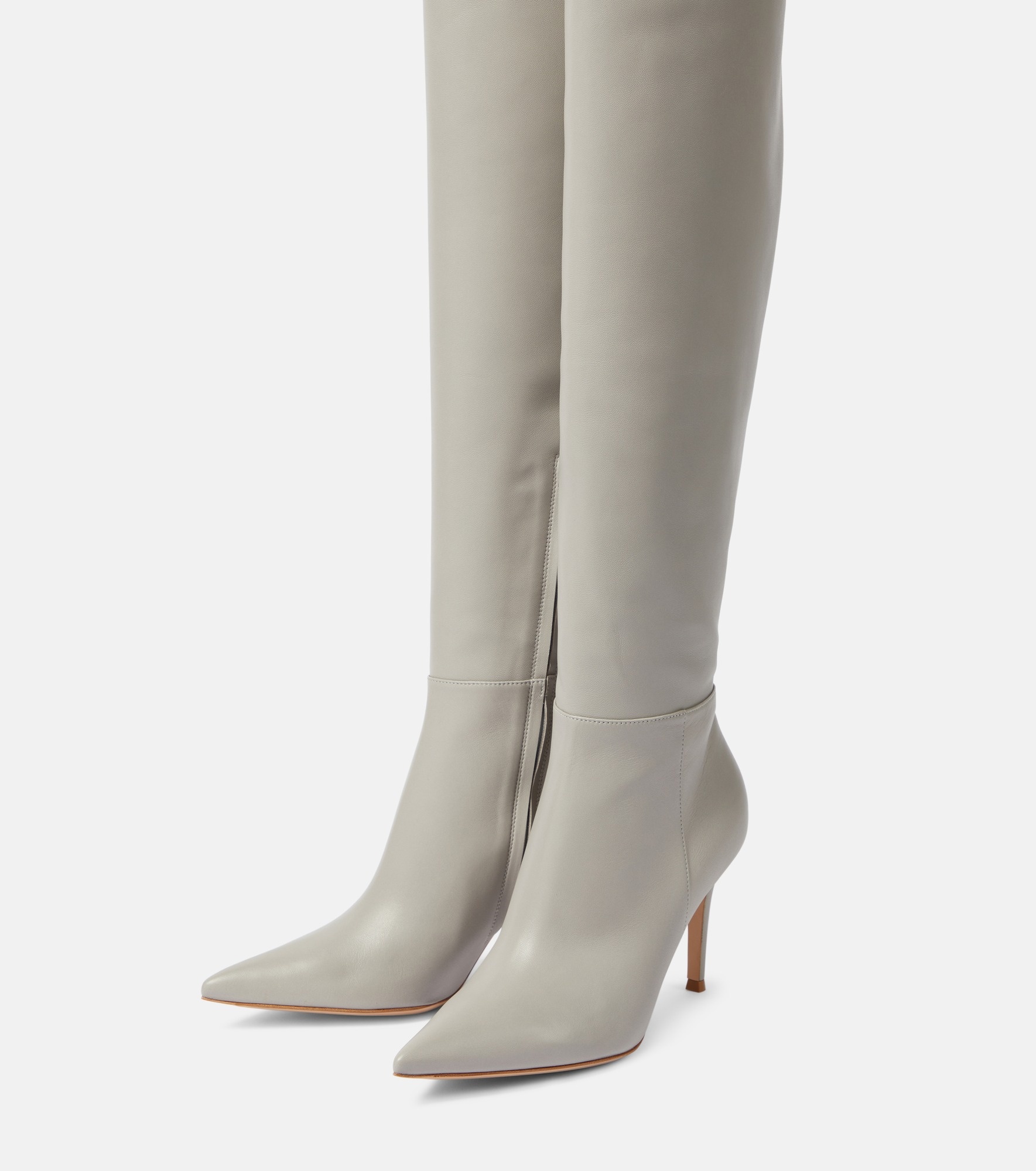 Jules leather over-the-knee boots - 5